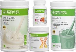 Herbalife Nutrition Shake Paan Flavour, Afresh Kashmir Kahwa powder 200g.Shakemate Protein Shake Protein Shake