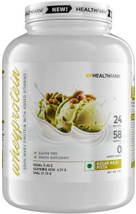 HEALTHFARM Whey protein+ the Most Powerful whey formula with goodness of Herbs Whey Protein Whey Protein