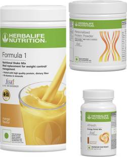 Herbalife Nutrition F1 SHAKE Mango , PP Powder 200 G , Afresh - Cinnamon Protein Shake
