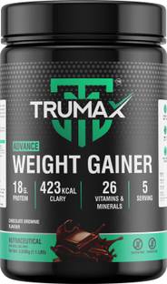 TRUMAX Advance Weight Gainer | 18g High Protein with 26 vitamin & minerals | Weight Gainers/Mass Gainers