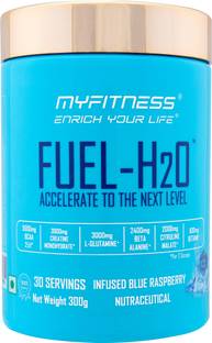 MYFITNESS ® FUEL H2O 30 Servings Infused Blue Raspberry India's Most Powerful Non Caffeine Pre Workout