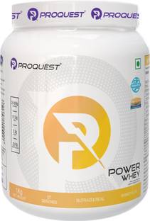 PROQUEST Power Whey Protein Concentrate | 24g Protein, 5.3g BCAA & 11.9g EAA | Lab Tested Whey Protein