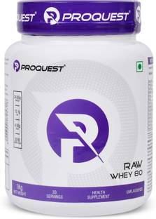 PROQUEST Raw Whey 80 For Muscle Gain, Strength, Muscle Recovery Whey Protein