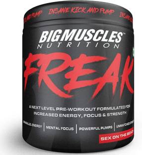 BIGMUSCLES NUTRITION Freak Pre-workout 30 Servings BCAA