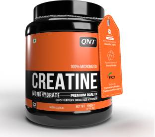 QNT Creatine Monohydrate, Improves Performance, 250g, 83 Servings Creatine