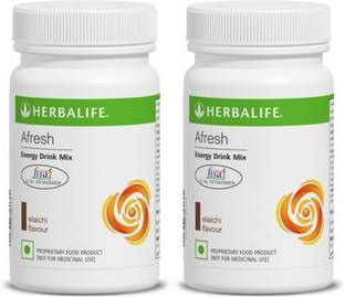 Herbalife Nutrition Herbalife Afresh Energy Drink mix pack of 2 Tulsi Flavour 50g*2 Energy Bars