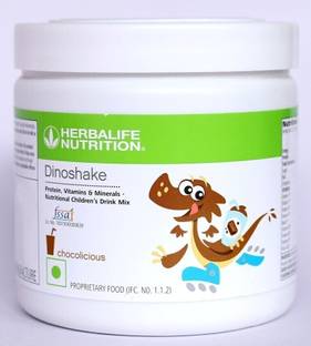HERBALIFE Dinoshake Kids Drink Chocolate Flavor Plant-Based Protein