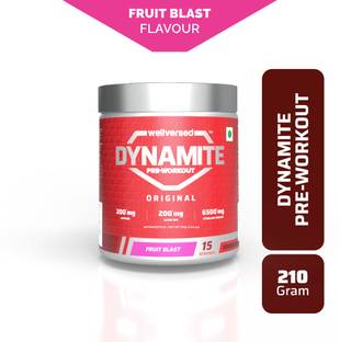 Wellversed Dynamite Pre-Workout (210g, 15 Servings) | Unleash Explosive Energy Pre Workout