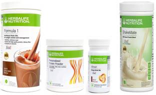 Herbalife Nutrition FORMULA1CHOCOLATE500 G PROTIEN 200 G ENERGY DRINK ELAICHI 50 G SHAKEMATE 500 G Plant-Based Protein