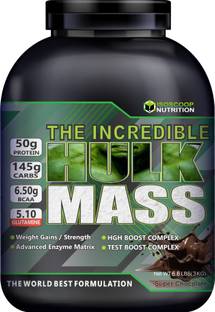 iso scoop nutrition HULK MASS Weight Gainers/Mass Gainers