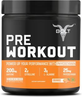 BOLT Pre Workout Supplement With Caffeine | For Explosive Energy, Pre Workout Pre Workout