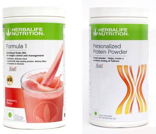 HERBALIFE Formula 1 Shake Strawberry Flavor With Protein Powder 400 Gram Protein Shake