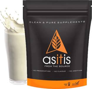 AS-IT-IS Nutrition Whey Protein Concentrate 80% Unflavored - 250gm Whey Protein
