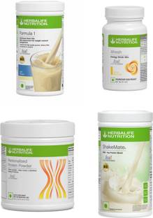 HERBALIFE Formula 1 Shake Kulfi, Afresh Lemon, Protein 200g, Shakemate Protein Shake
