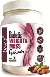 DEVELO Diabetic Protein Sugar Free Powder for Diabetes Care Weight Gainers/Mass Gainers