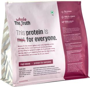 The Whole Truth Whey Protein Powder for Everyone|15g Protein/Scoop|Clean, Light, Easy to Digest Whey Protein