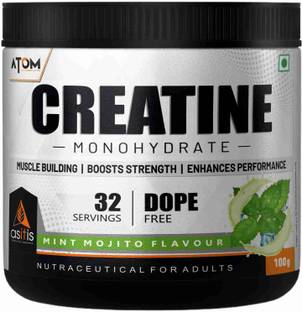 AS-IT-IS Nutrition ATOM Monohydrate - 32 Servings | Dope Free | Creatine
