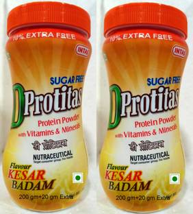 INTAS D PROTITAS WITH VITAMINS & MINERALS SUGAR FREE PROTEIN POWDER Whey Protein