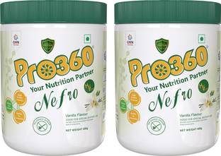 PRO360 Nefro HP Nutritional Protein Dietary for Kidney/Renal Health (Dialysis)Combo 2 Protein Blends