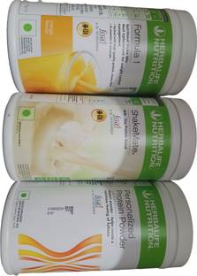 HERBALIFE F1 SHAKE MIX-MANGO AND SHAKEMATE,PP-400GM (PACK OF 3) Protein Shake