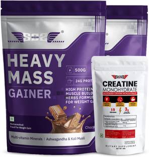 SOS Nutrition Whey Protein Powder 24g Per Serve, Free Creatine High Calories 5.5g BCAA Weight Gainers/Mass Gainers