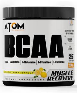 AS-IT-IS Nutrition ATOM BCAA 250g | Lemon Tadka Flavor | BCAA