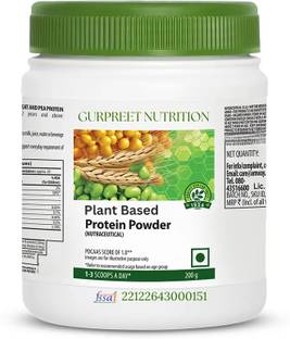 Gurpreet Nutrition Plant Based Protein (support muscle tone, bone mass, strength) Plant-Based Protein