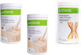 HERBALIFE Formula 1 Shake Vanilla Flavor 2 PIECES With Protein Powder 400 Gm Protein Shake