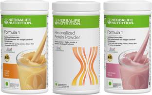 HERBALIFE Formula 1 Nutrition Shake Mix - Orange And Protein 400 g For Weight Loss Protein Shake