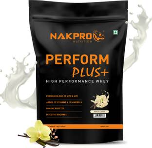 Nakpro PERFORM PLUS+ | 24g Protein | Concentrate & Isolate with Digestive Enzymes Whey Protein