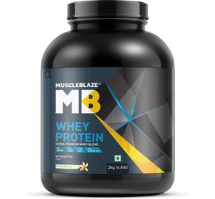 MUSCLEBLAZE 100% Whey Protein, Ultra Premium Whey Blend Whey Protein