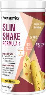 Cosmovita Nutritional Formula-1 Slim Shake for Weight Control & Management Ayurvedic Herbs Nutrition Drink