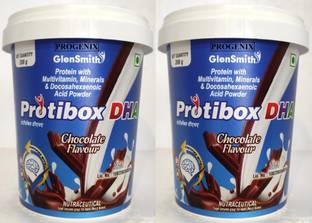 Progenix PROTIBOX DHA PROTEIN POWDER FOR BRAIN,MUSCLE GAIN,BODY GAIN,STAMINA,GOOD HEALTH Protein Blends