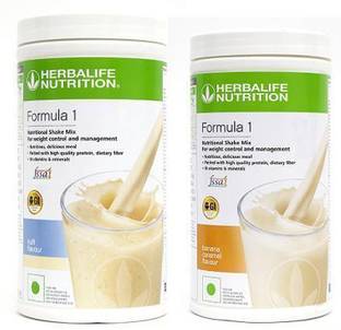 Herbalife Nutrition FORMULA 1 TWICE ( KULFI + BANANA ) Protein Shake