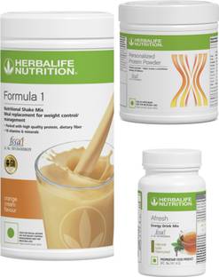 Herbalife Nutrition F1 SHAKE Orange , PP Powder 200 G , Afresh - Tulsi Protein Shake