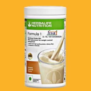 Herbalife Nutrition 112Formula 1 Mix Banana Nutritional Shake, 500g (White) Nutrition Bars