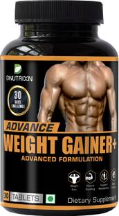 DNUTRIXN Advance Weight Gainer | 30 Days Challenge| Muscle Building, Strength |Men &Women Weight Gainers/Mass Gainers