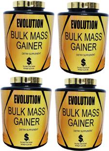 Dollar3 Nutrition Evolution Genuine Bulk Inspired By USA (6.6+6.6+6.6+6.6Lbs) Weight Gainers/Mass Gainers