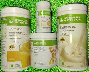Herbalife Nutrition F1 SHAKE Mango + Protein Powder 200 G+ Shake Mate + Afresh - Ginger Protein Shake
