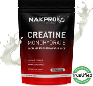 Nakpro Creatine Monohydrate Powder for Muscle Endurance & Recovery Creatine