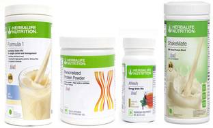 Herbalife Nutrition FORMULA1KULFI 500 G PROTIEN 200 G ENERGY DRINK TULSI 50 G SHAKEMATE 500 G Plant-Based Protein