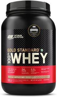 Optimum Nutrition (ON) Gold Standard 100% Whey Protein Powder - Primary Source Isolate Whey Protein
