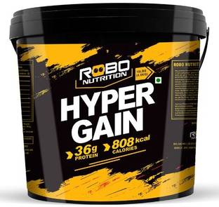 MUSCLE SIZE HYPER MASS GAINER 36g PROTEIN, 808 CALORIES (11lbs,5kg) Weight Gainers/Mass Gainers
