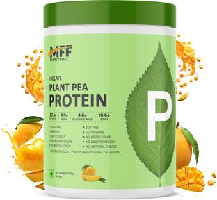 MyFitFuel Plant Pea Protein Isolate, 500gm, Mango Alphonso Plant-Based Protein