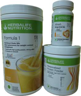 HERBALIFE WEIGHT LOSS FORMULA 1 MANGO SHAKE PROTEIN POWDER 200GM AFRESH PEACH Nutrition Bars