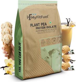 MyFitFuel Plant Pea Protein Isolate, 1kg, Gourmet Vanilla Creme Plant-Based Protein