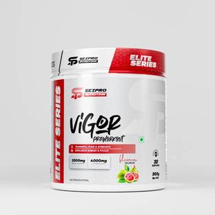 Sezpro Nutrition Vigor Pre Workout | 300mg Caffeine | 200mg Theanine Pre Workout