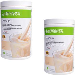 HERBALIFE Formula 1 Shake Vanilla Flavor 2 PIECES Protein Shake