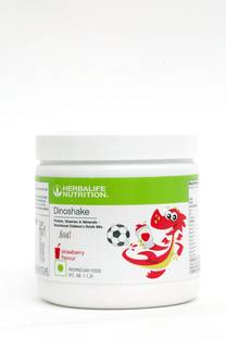 HERBALIFE Dinoshake Kids Nutrition Drink Mix - Strawberry Flavor Plant-Based Protein