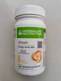 HERBALIFE AFRESH ENERGY DRINK MIX - LEMON FLAVOR (50GM) Energy Bars